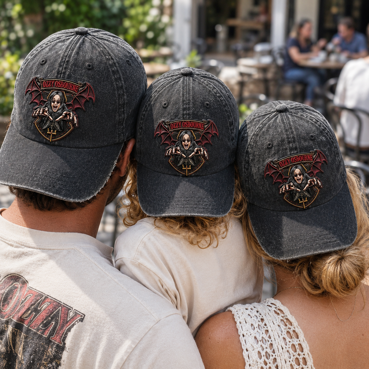 OOS Bat Wing Portrait Cap
