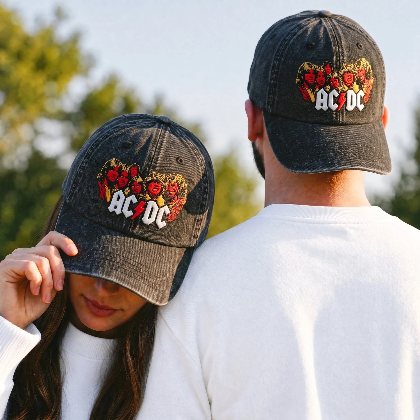 ACD Rock Band Portrait Embroidered Cap