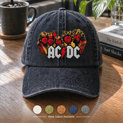 ACD Rock Band Portrait Embroidered Cap