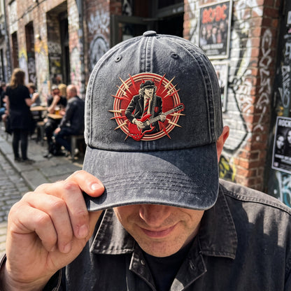 ACD Rock Guitarist Red Burst Cap