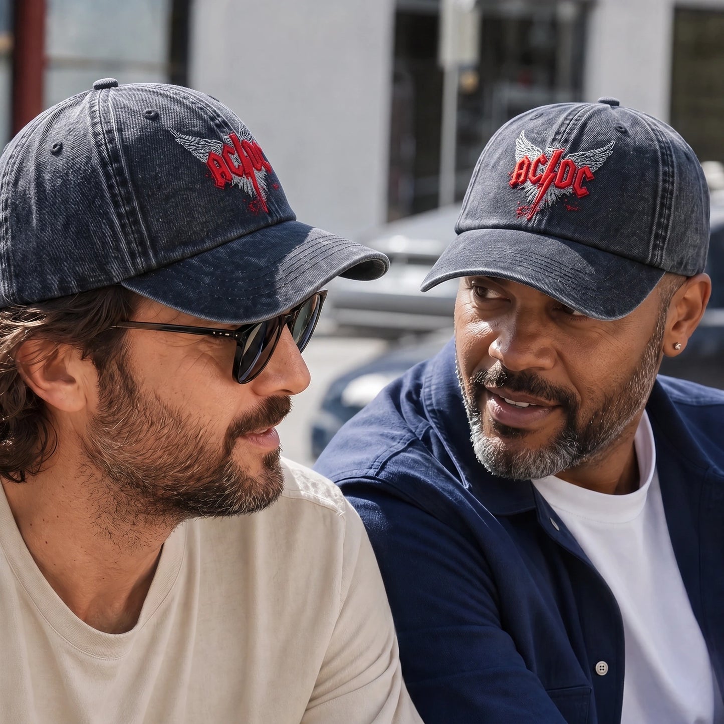 ACD Red Logo Wings Cap