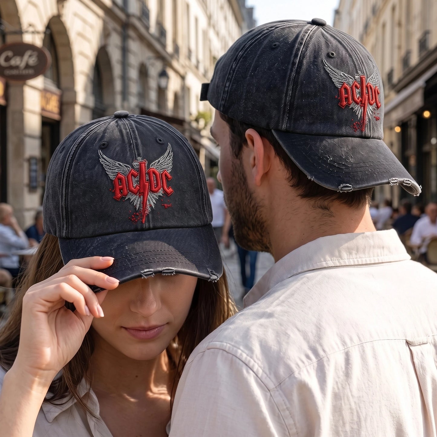 ACD Red Logo Wings Cap