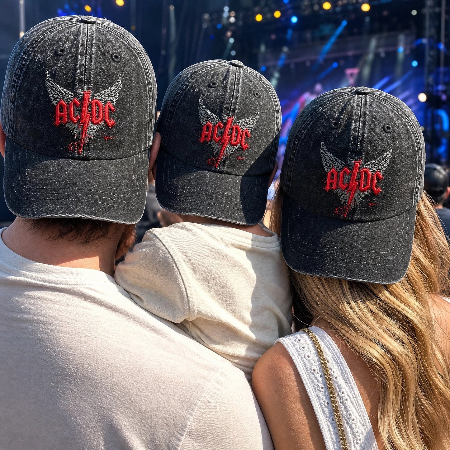 ACD Red Logo Wings Cap