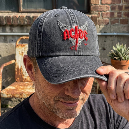 ACD Red Logo Wings Cap