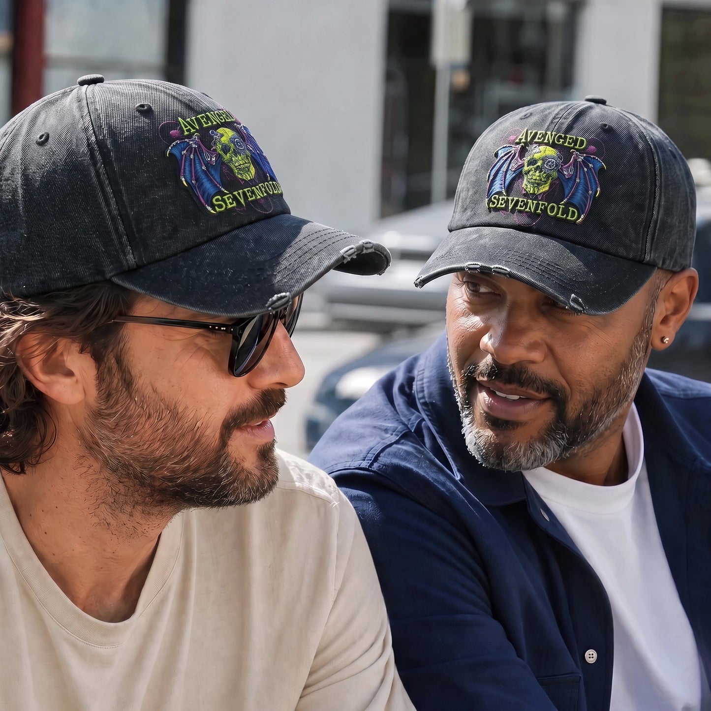 ASE Neon Skull Wings Cap