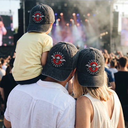 ASE Skull Wings Logo Cap