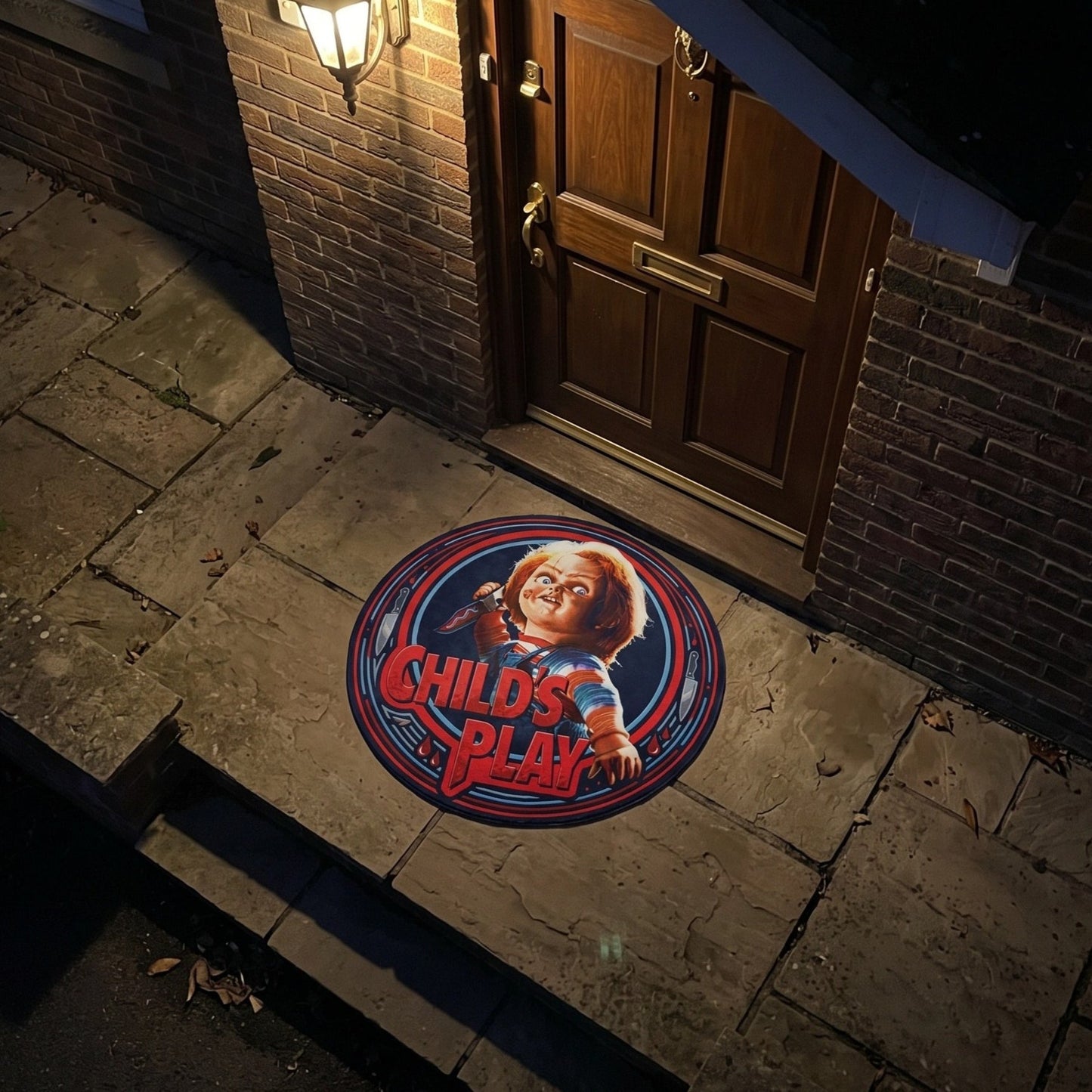CHU Child's Play Horror Round Area Rug