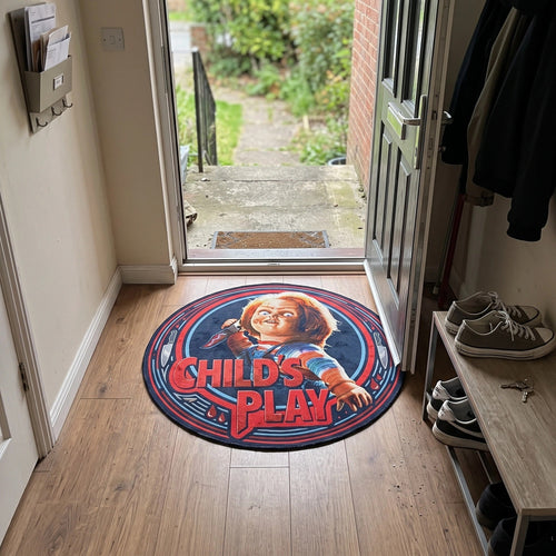 CHU Child's Play Horror Round Area Rug