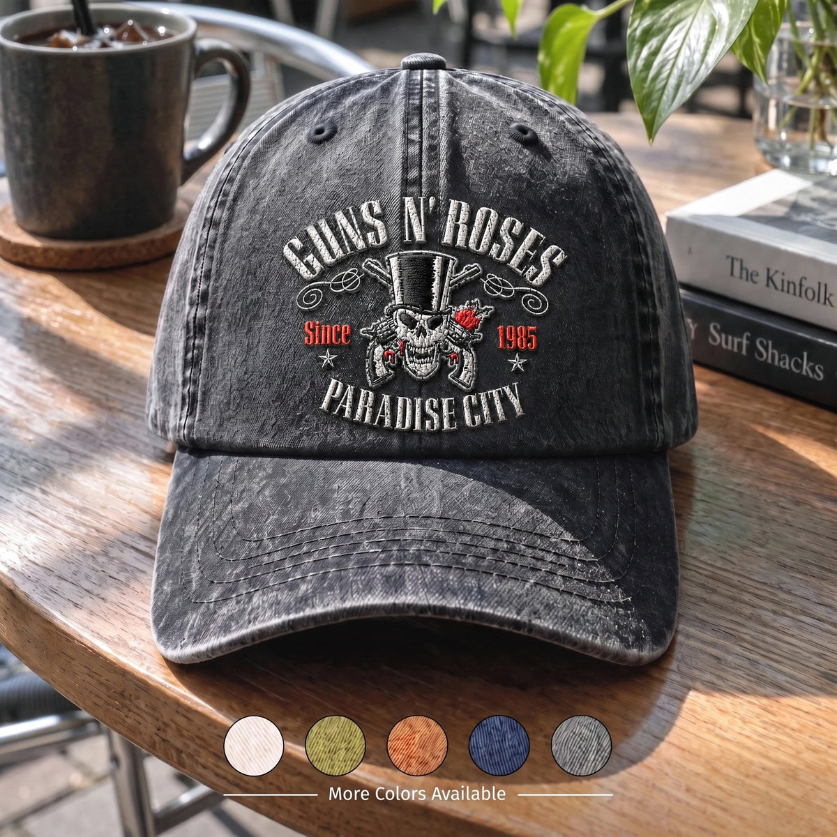 GNR Paradise City Skull Cap