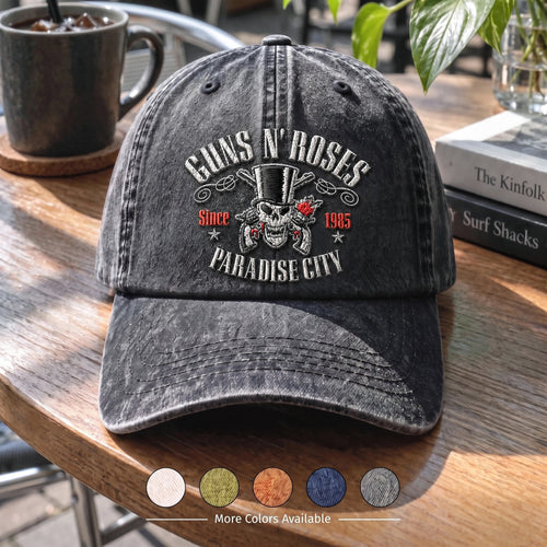 GNR Paradise City Skull Cap