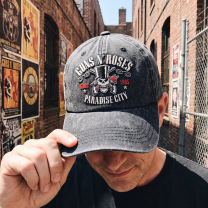 GNR Paradise City Skull Cap