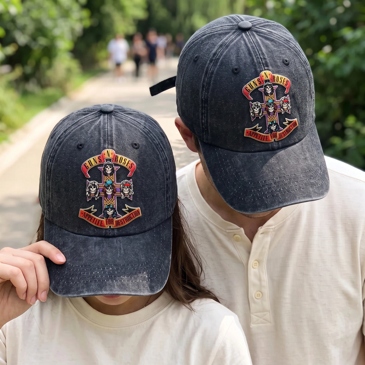 GNR Appetite Destruction Denim Cap