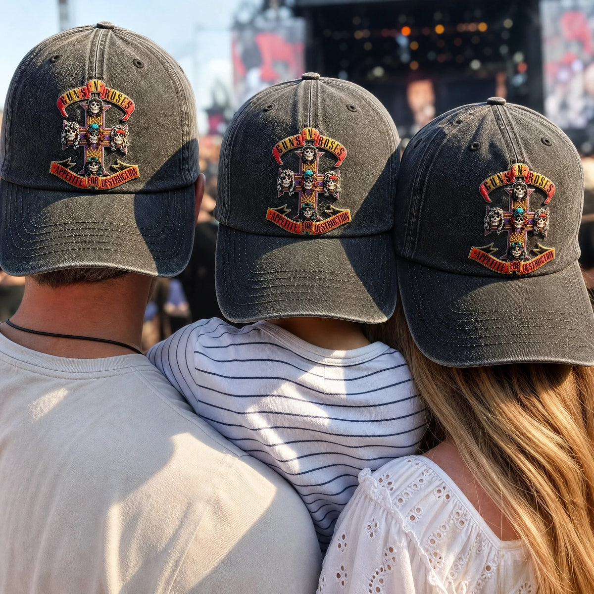 GNR Appetite Destruction Denim Cap