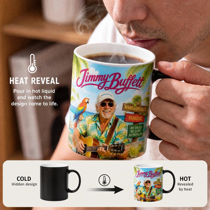 JBU Margaritaville Barefoot Freedom Heat Reveal Mug