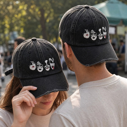 KIS Face Icons Denim Cap