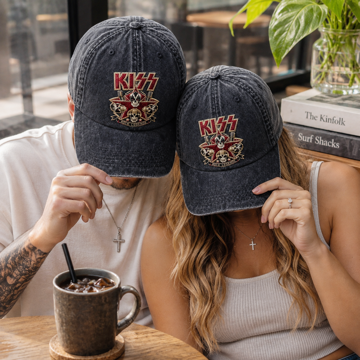 KIS Rock Legends Denim Cap