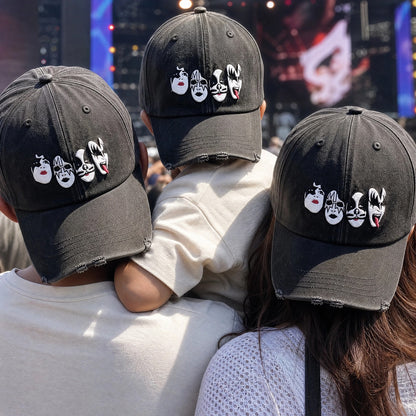 KIS Face Icons Denim Cap