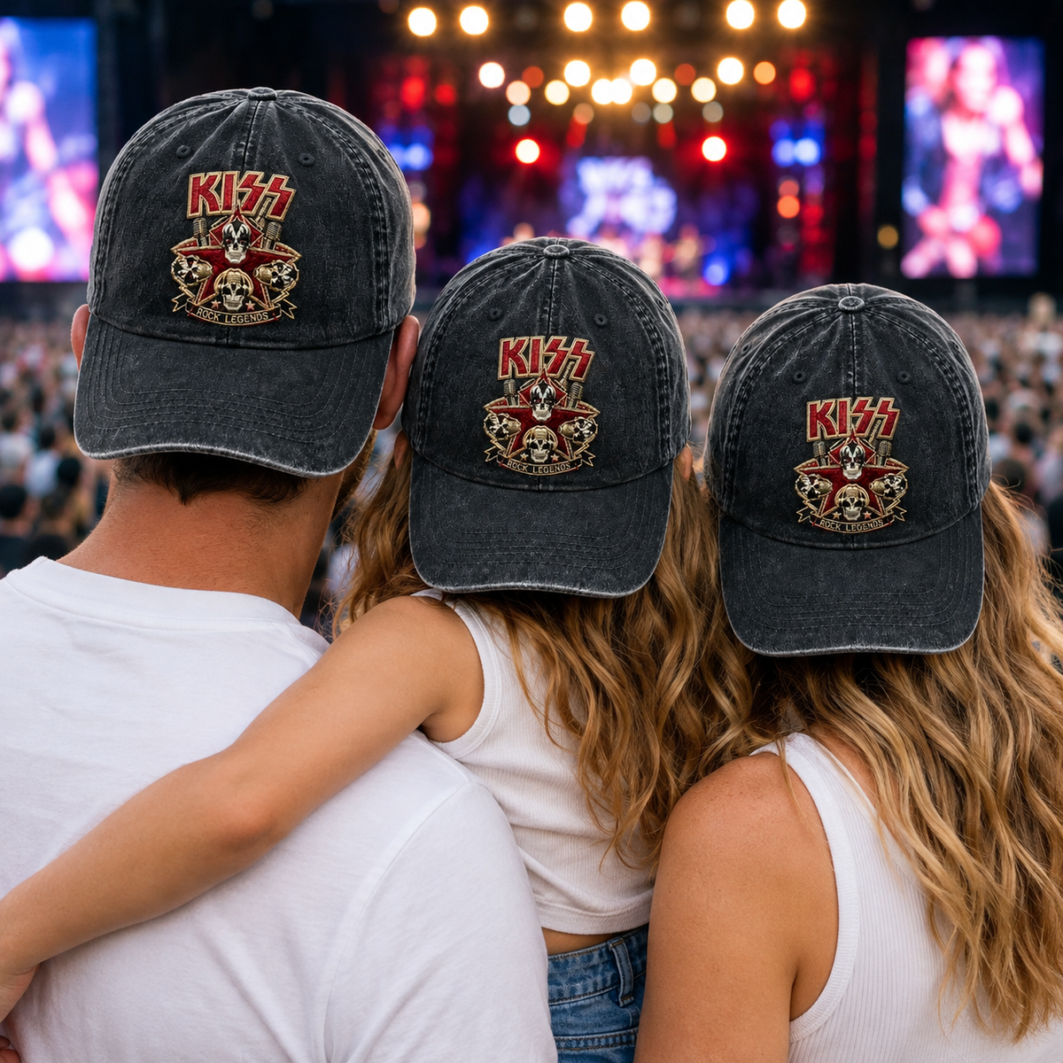 KIS Rock Legends Denim Cap