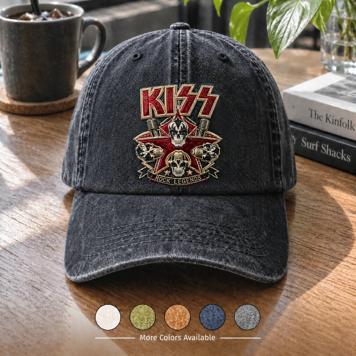 KIS Rock Legends Denim Cap