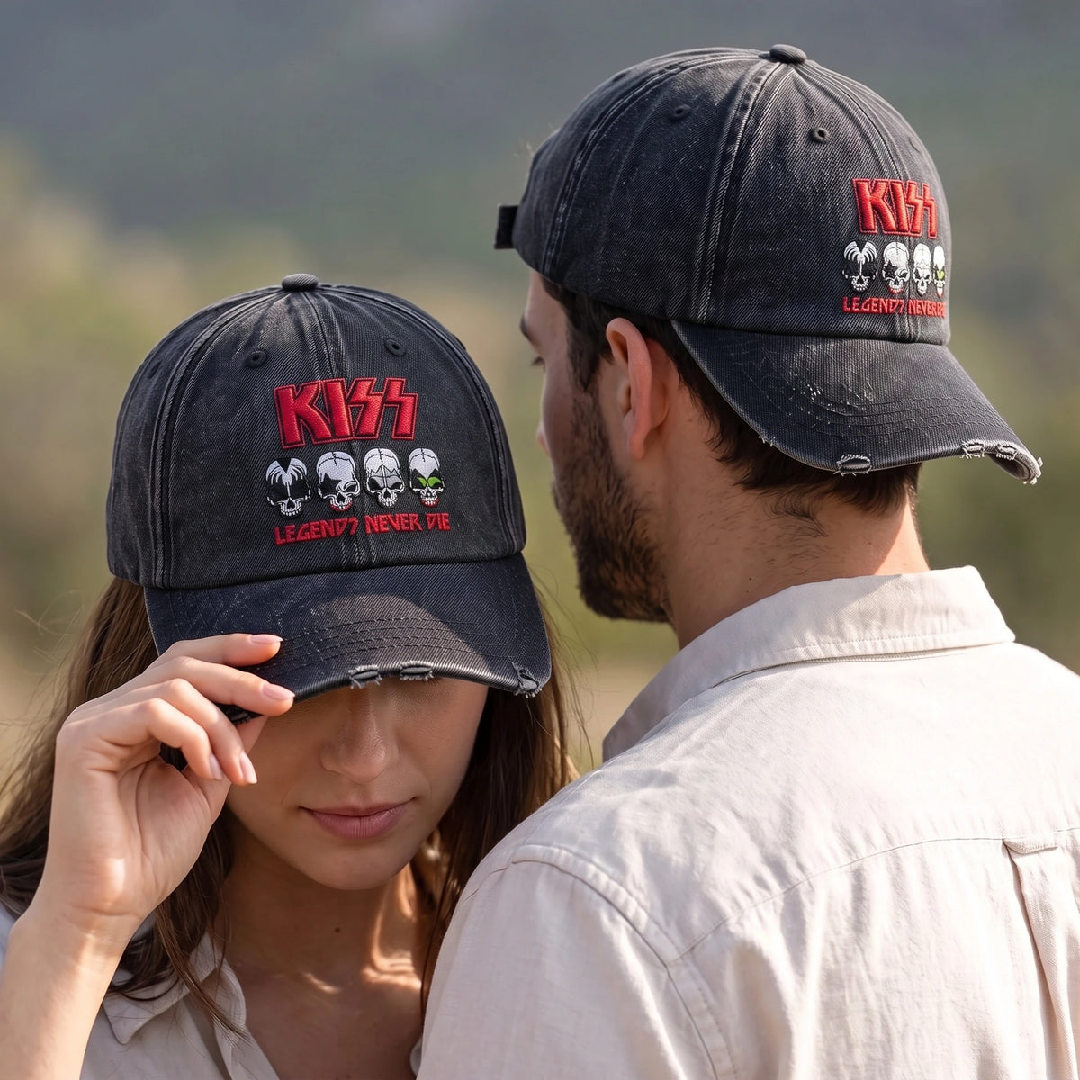 KIS Legends Never Die Denim Cap
