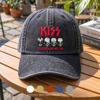 KIS Legends Never Die Denim Cap