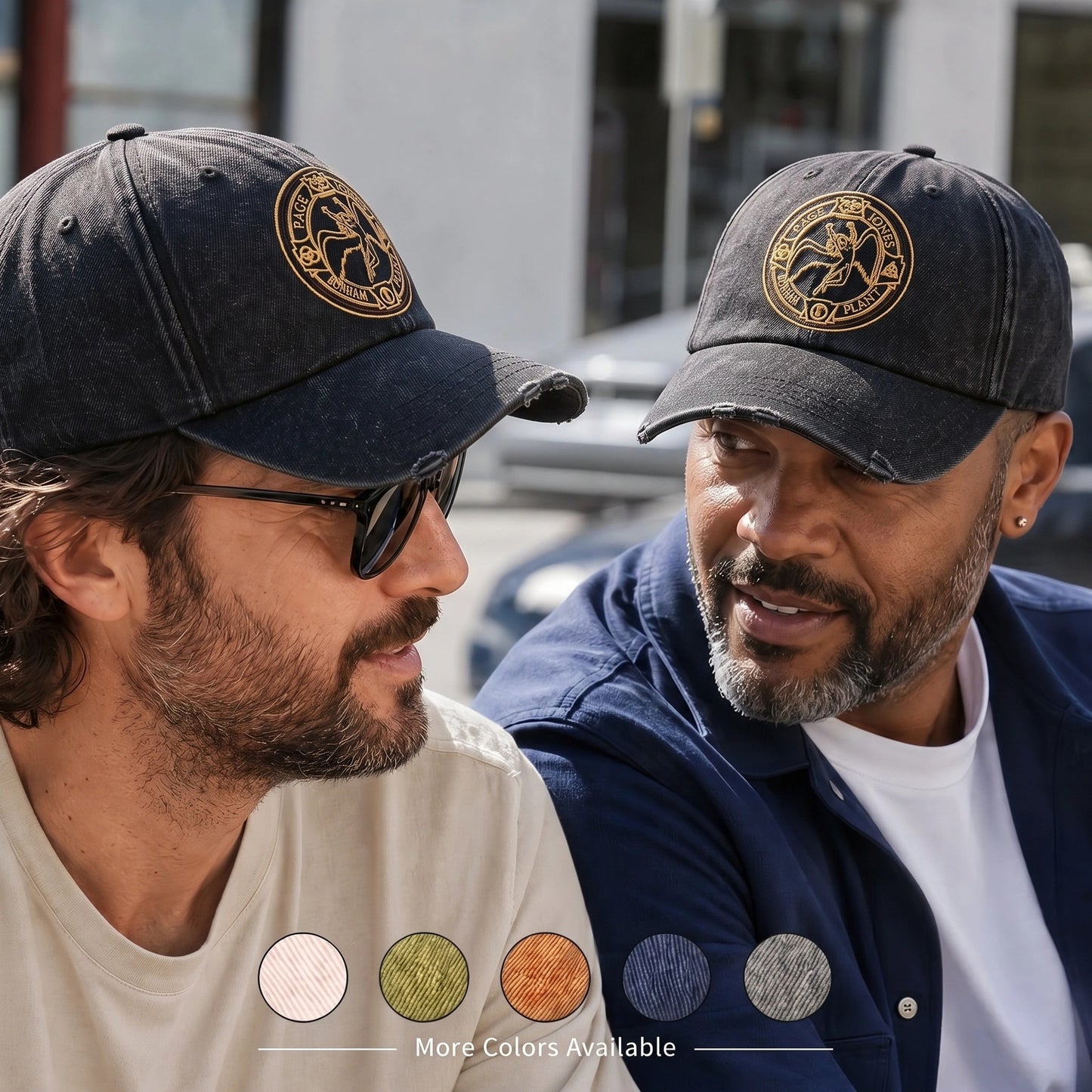 LZE Page Jones Bonham Plant Emblem Cap