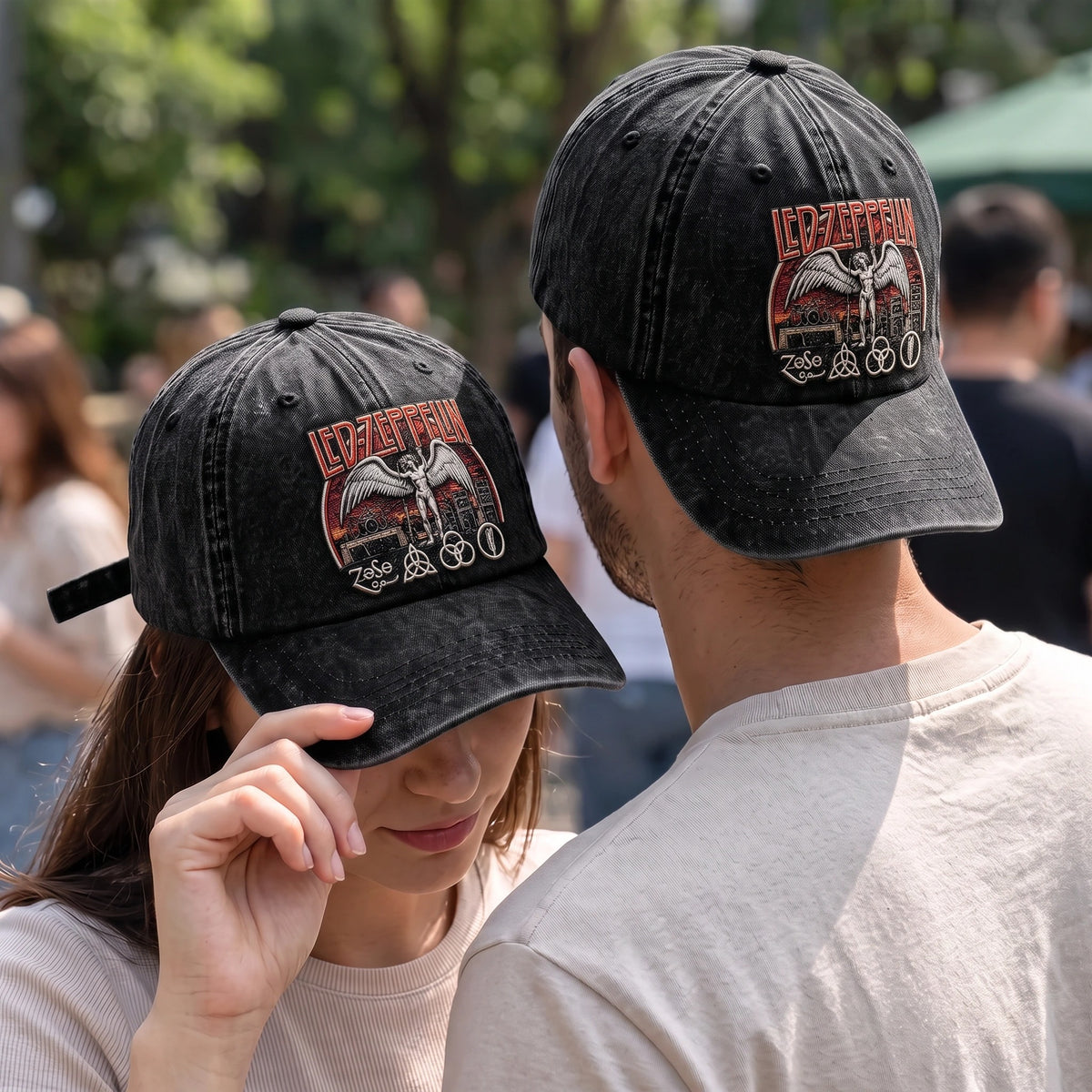 LZE Swan Song Denim Cap