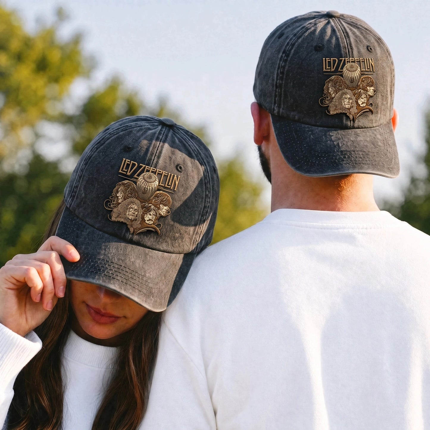 LZE Band Portrait Vintage Cap