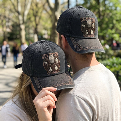 LZE Vintage Rock Band Cap
