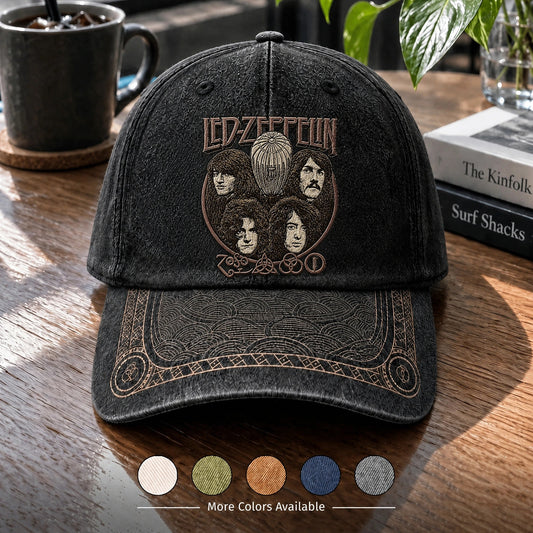 LZE Vintage Rock Band Cap