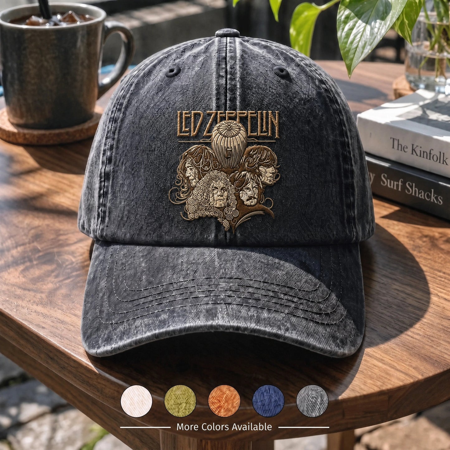 LZE Band Portrait Vintage Cap
