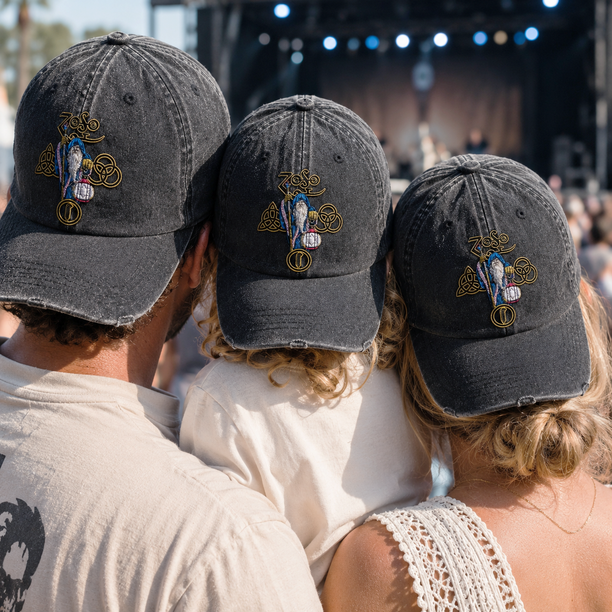 LZE Wizard Symbols Emblem Cap