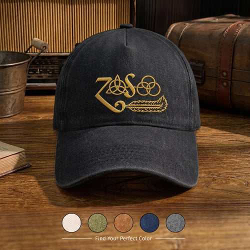 LZE Symbols Logo Premium Denim Cap QH