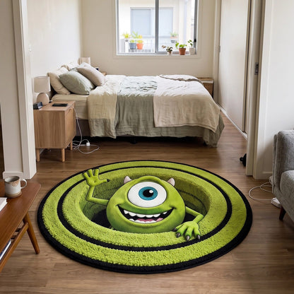 MWA Portal Illusion Round Area Rug