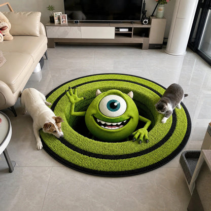 MWA Portal Illusion Round Area Rug