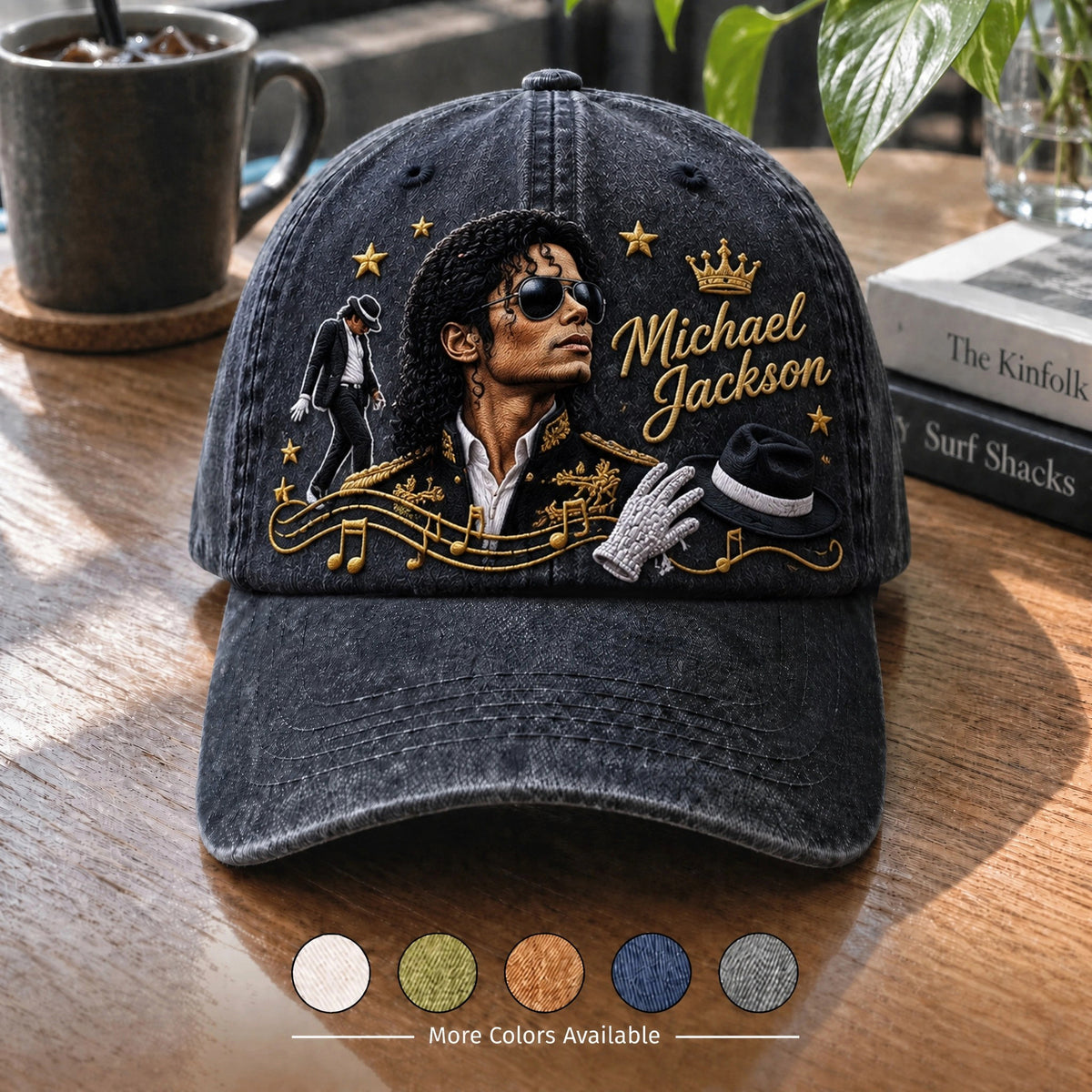 MJA Black Fedora Music Cap