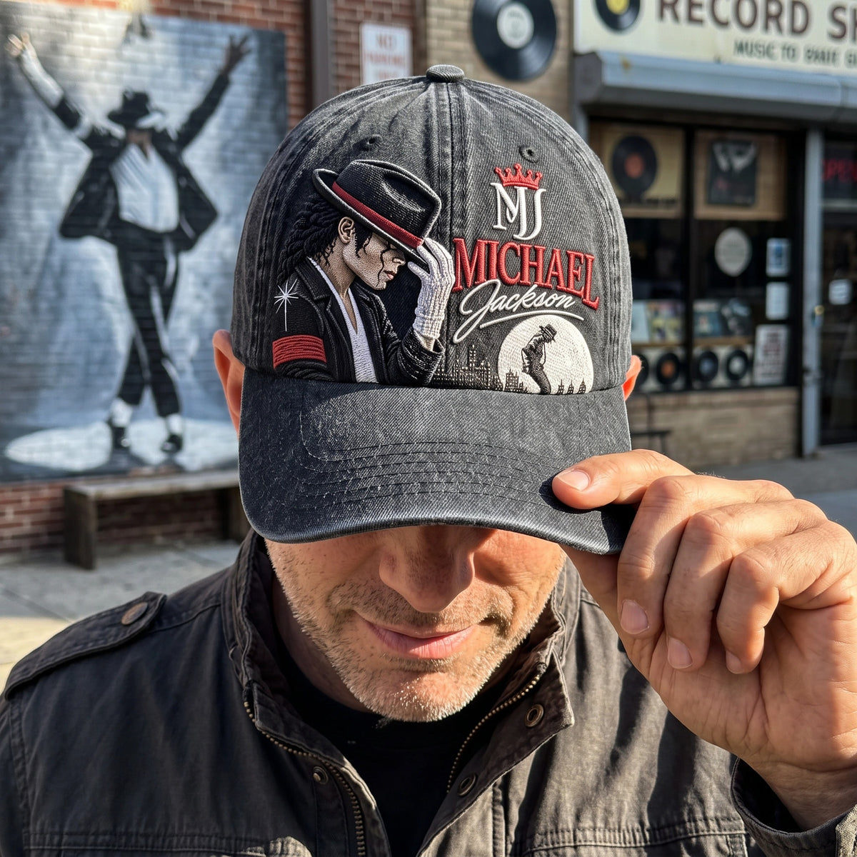 MJA Red Logo Moonwalk Cap