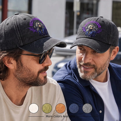 OSB Purple Bat Wings Portrait Cap