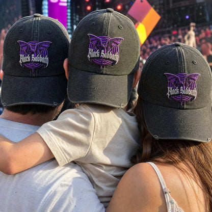 BSA Purple Bat Logo Cap
