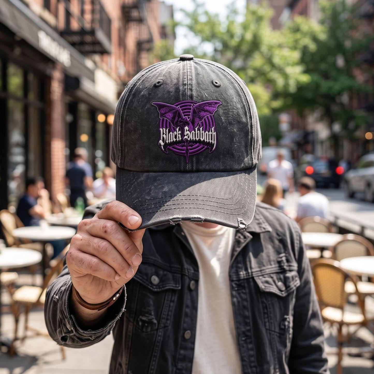 BSA Purple Bat Logo Cap