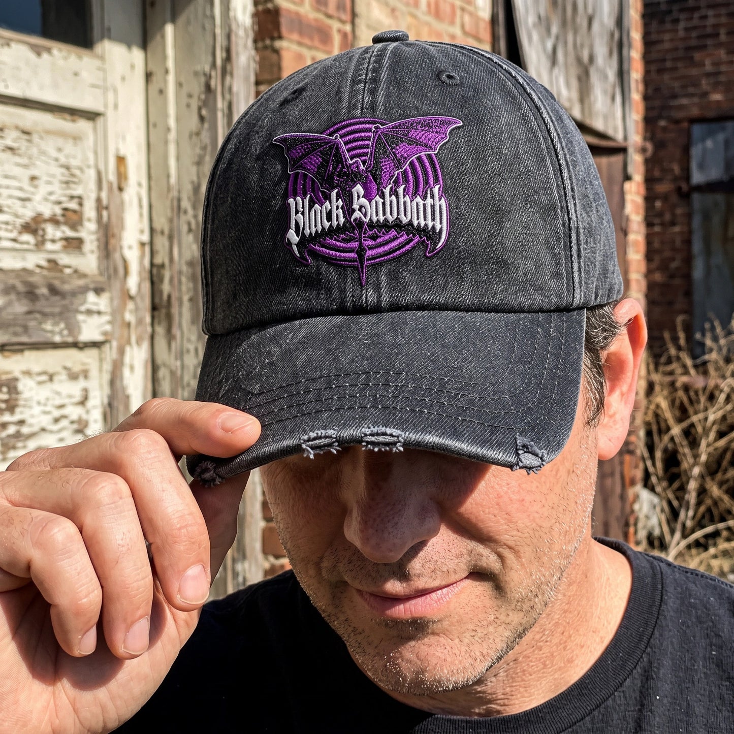 BSA Purple Bat Logo Cap