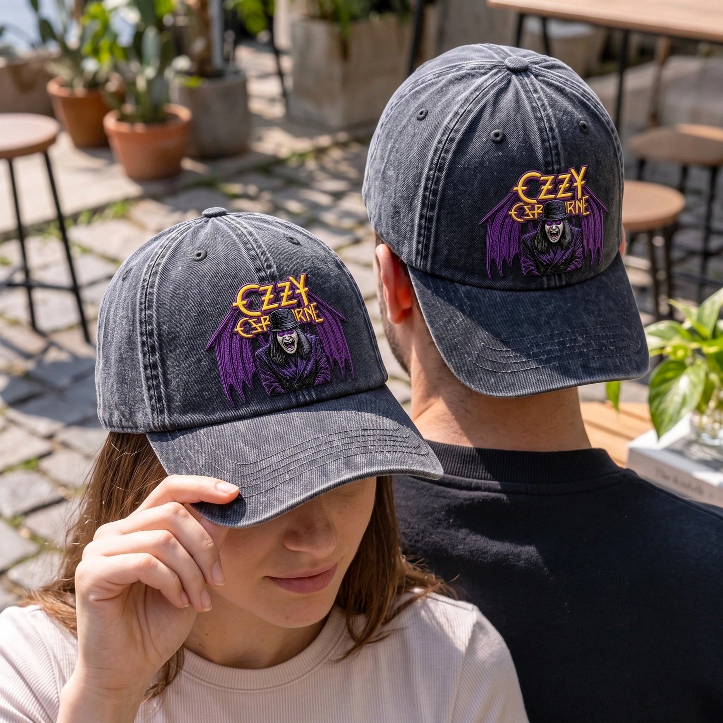OOS Purple Wing Portrait Cap