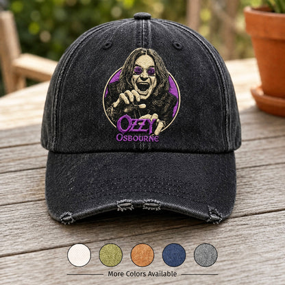 OSB Purple Glasses Portrait Cap