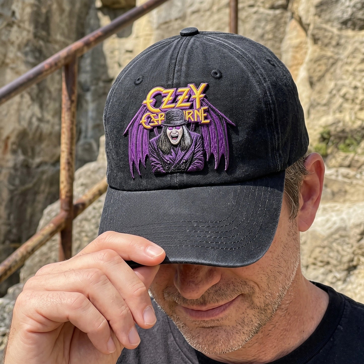 OOS Purple Wing Portrait Cap