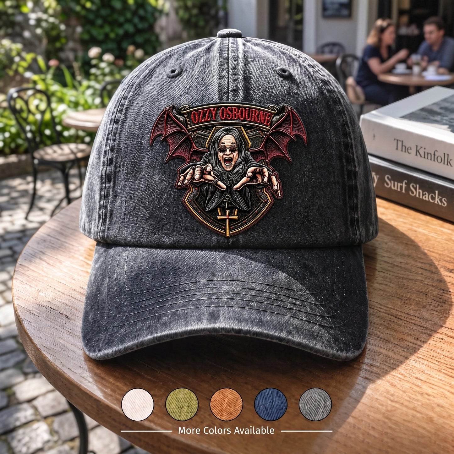 OOS Bat Wing Portrait Cap