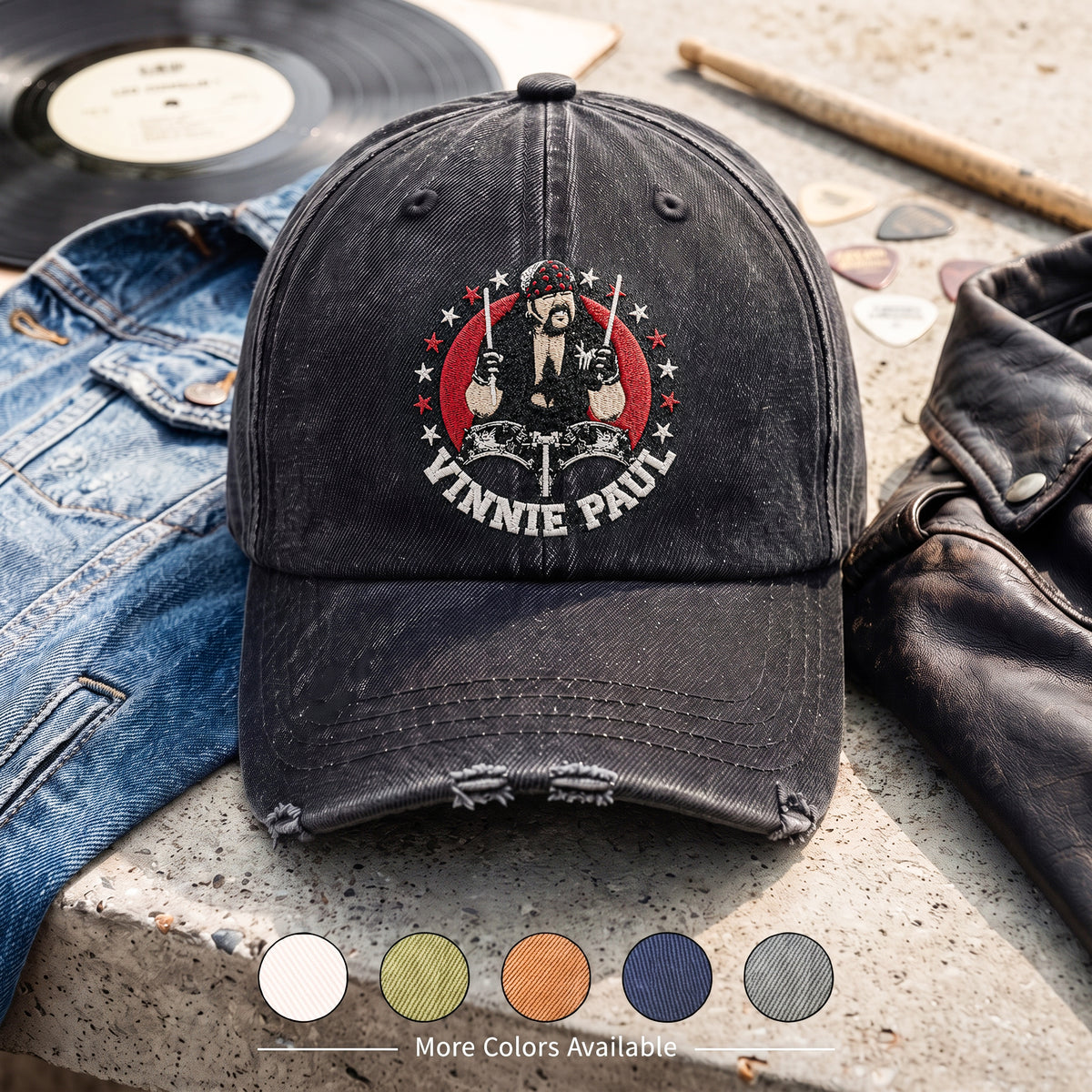 VPA Drummer Portrait Denim Cap