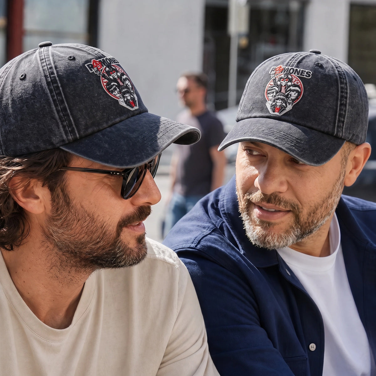 RAM Skull Band Portrait Cap