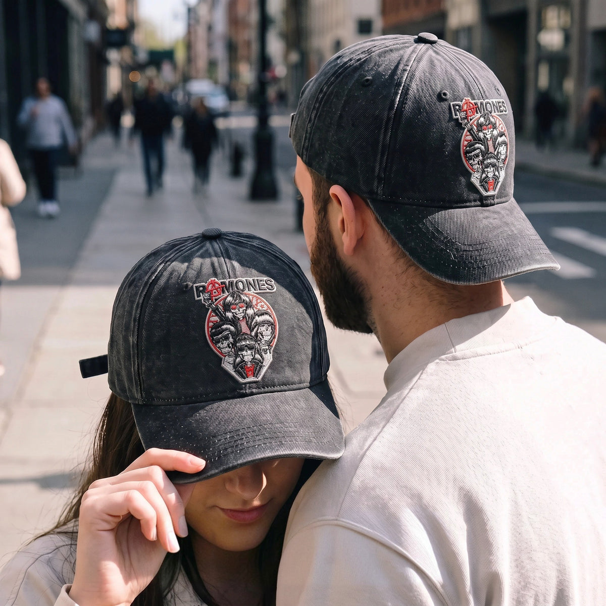 RAM Skull Band Portrait Cap