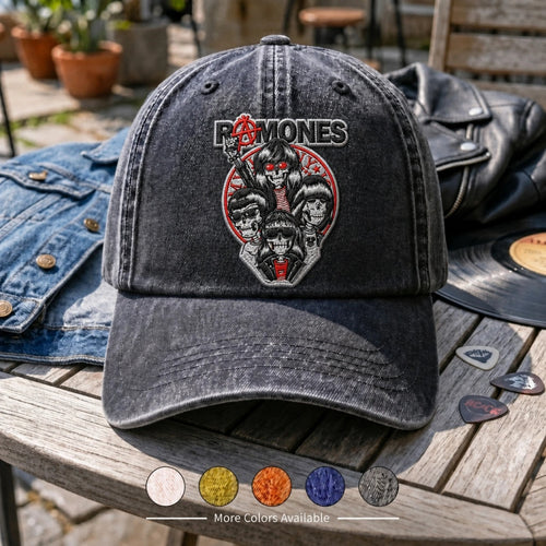 RAM Skull Band Portrait Cap