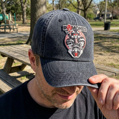 RAM Skull Band Portrait Cap